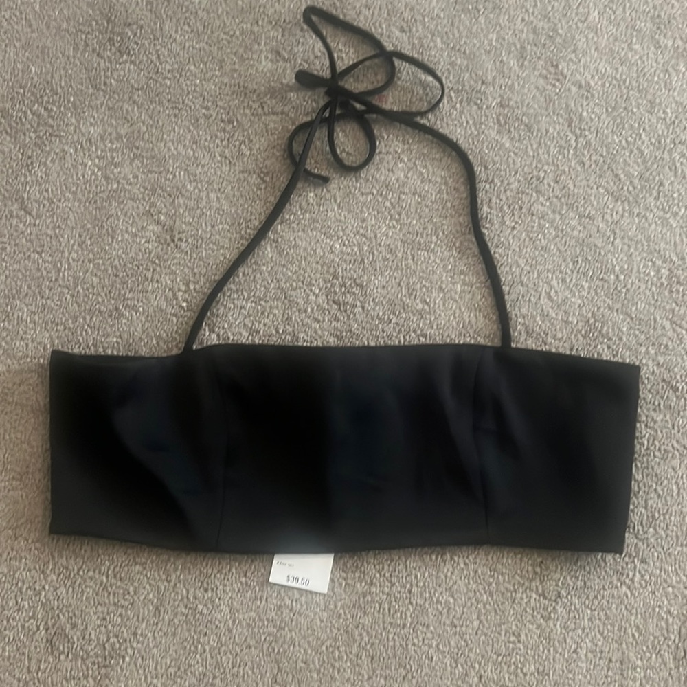 Sofia Richie Silky Black Bandaeu